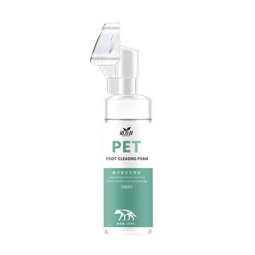 Herbal PawFoam Pet Foot Cleaner - Cleans Without Water