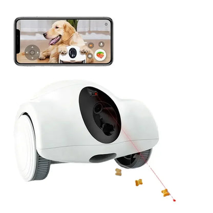 SmartPaws 1080p Wi-Fi Pet Companion - Laser & Treat Dispenser