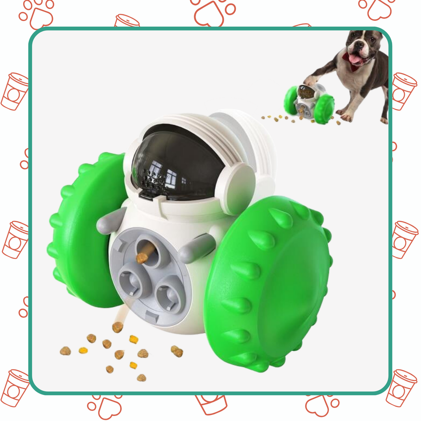 Brainy Bites Interactive Dog Feeder Toy