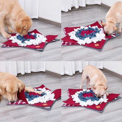 Pet Snuffle Mat - Interactive Dog Nosework Toy and Stress Reliever
